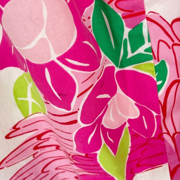 Lilly Pulitzer Pink Parrot‎ Strapless Dress - Picture 3 of 7